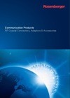 Rosenberger Communication Products Catalog