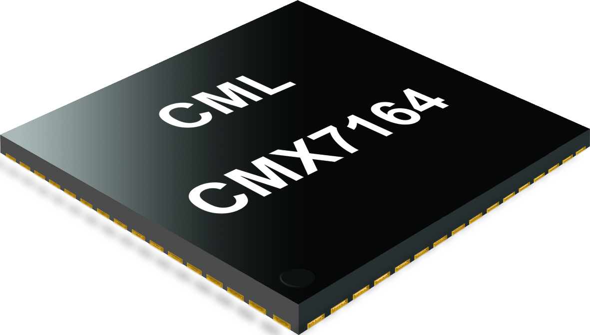 Part number CMX7164Q1 Product Type Modem (Wireless) from Manufacturer CML Microcircuits 