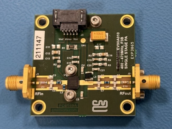 Part number EV90A009 Product Type Evaluation Board from Manufacturer CML Microcircuits 