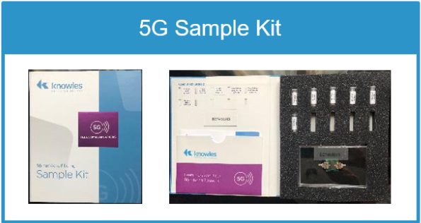 Part number 5G SAMPLE KIT - 39GHZ - B385MD0S Product Type RF Design Kit from Manufacturer Knowles — DLI – Dielectric Laboratories 