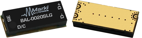 Part number BAL-0020SLG Product Type Balun from Manufacturer Marki Microwave 