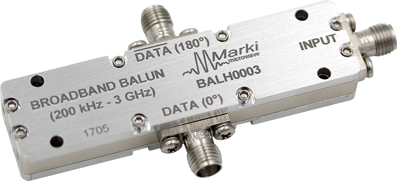 Part number BALH-0003 Product Type Balun from Manufacturer Marki Microwave 