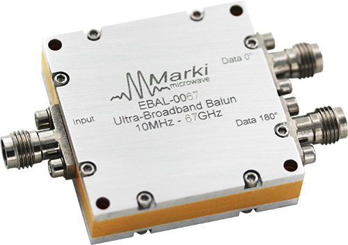 Part number EBAL-0067 Product Type Balun from Manufacturer Marki Microwave 