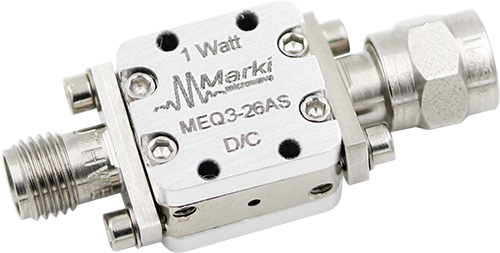Part number MEQ3-26AS Product Type Equalizer - Frequency/Gain - Coaxial from Manufacturer Marki Microwave 