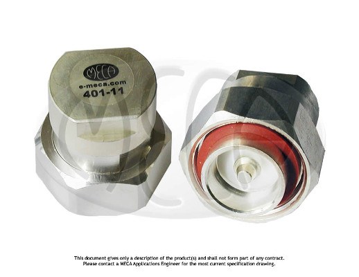 Part number 401-11 Product Type RF Termination - Coaxial from Manufacturer MECA 