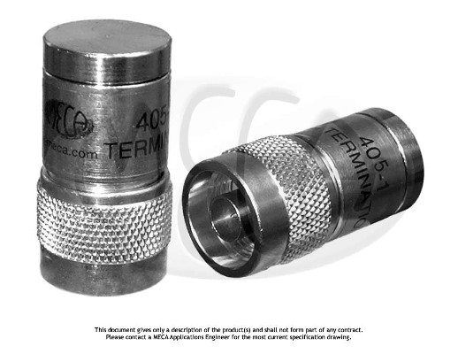 Part number 405-1 Product Type RF Termination - Coaxial from Manufacturer MECA 