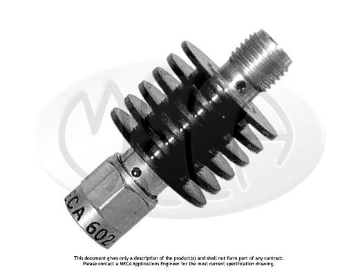 Part number 602-20-1 Product Type RF Attenuator - Coaxial from Manufacturer MECA 