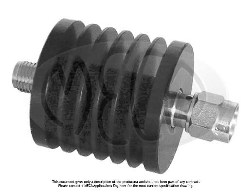 Part number 604-30-1 Product Type RF Attenuator - Coaxial from Manufacturer MECA 