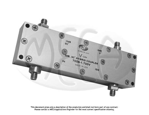 Part number 705S-1.700V Product Type RF Coupler from Manufacturer MECA 