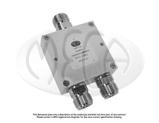 Part number 802-4-1.500V Product Type RF Power Divider/Combiner from Manufacturer MECA 