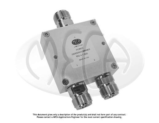 Part number 802-4-1.900 Product Type RF Power Divider/Combiner from Manufacturer MECA 