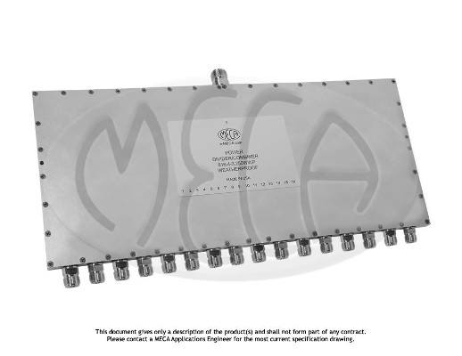 Part number 816-4-3.250WWP Product Type RF Power Divider/Combiner from Manufacturer MECA 
