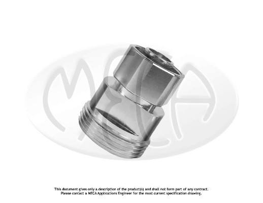 Part number ADF-MDM Product Type RF Coaxial Adapter from Manufacturer MECA 