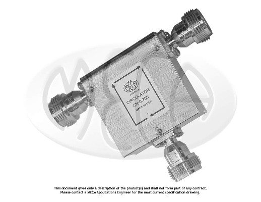 Part number CN-0.750 Product Type Circulators and Isolators from Manufacturer MECA 