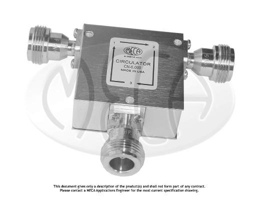 Part number CN-6.000 Product Type Circulators and Isolators from Manufacturer MECA 