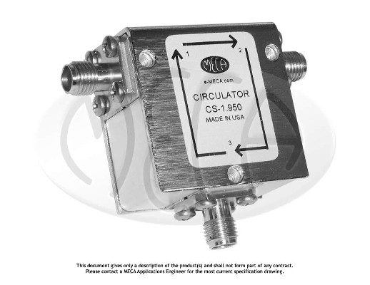 Part number CS-1.950 Product Type Circulators and Isolators from Manufacturer MECA 