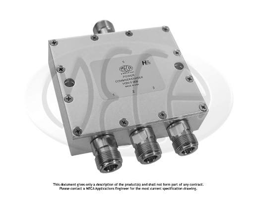 Part number H3N-0.900 Product Type RF Power Divider/Combiner from Manufacturer MECA 