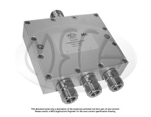 Part number H3N-1.950 Product Type RF Power Divider/Combiner from Manufacturer MECA 