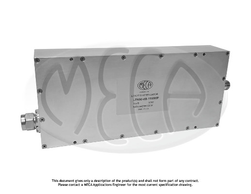 Part number LPA-50-30-11WWP Product Type RF Attenuator - Coaxial from Manufacturer MECA 