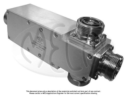 Part number R3D-1.900-M01 Product Type RF Power Divider/Combiner from Manufacturer MECA 