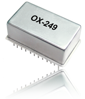 Part number OX-249-CJF-107AEN-125M000000 Product Type OCXO - Oven Controlled Crystal Oscillator from Manufacturer Microchip 