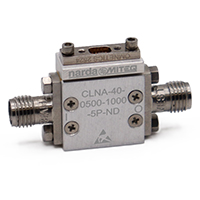 Part number CLNA-40-0500-1000-5P-ND Product Type Amplifier from Manufacturer Narda-MITEQ 