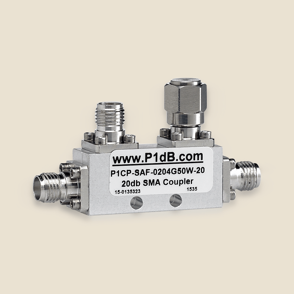 Part number P1CP-SAF-0204G10W-10 Product Type RF Coupler from Manufacturer P1dB 