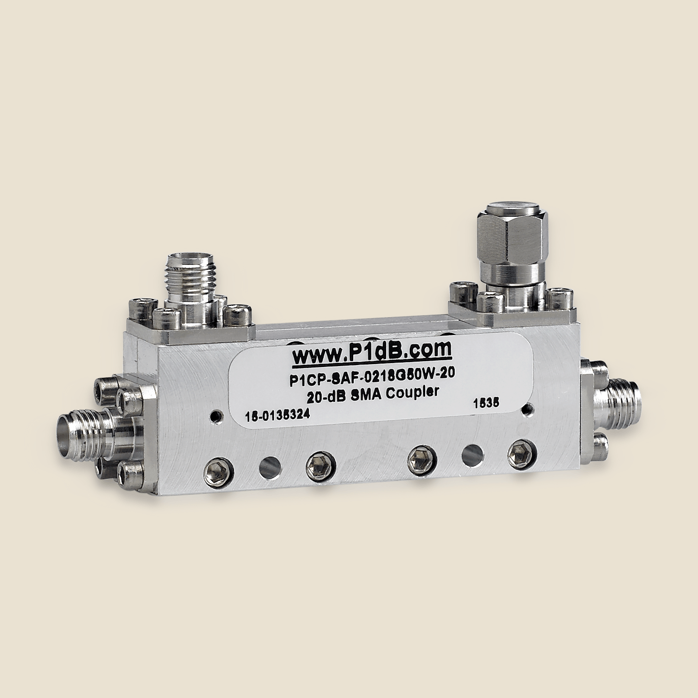 Part number P1CP-SAF-0218G50W-20 Product Type RF Coupler from Manufacturer P1dB 