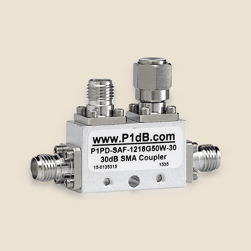 Part number P1CP-SAF-1218G50W-30 Product Type RF Coupler from Manufacturer P1dB 