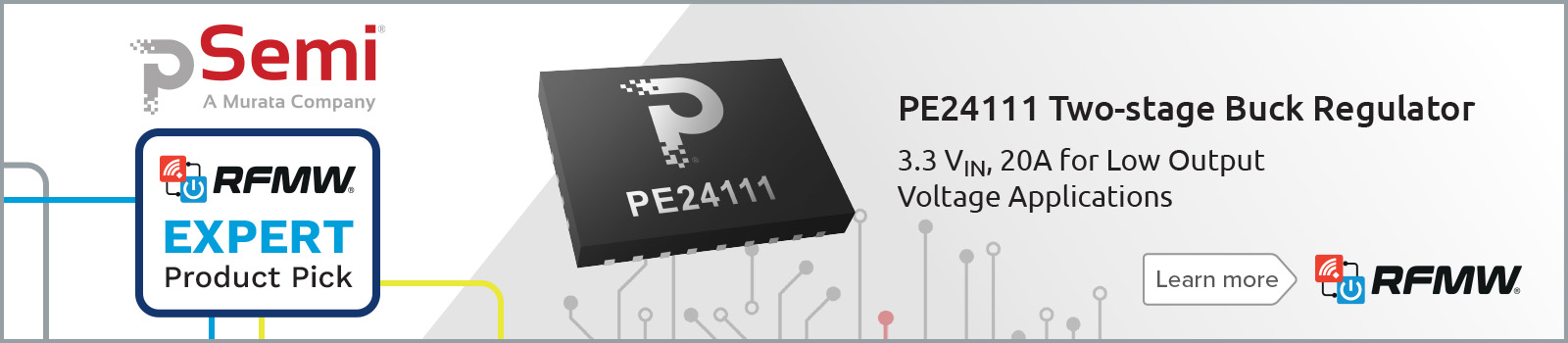 pSemi - PE24111 Two-stage Buck Regulator